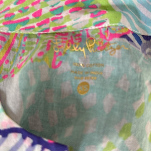 **NOT FOR SALE - SOLD” BNWT Lilly Pulitzer Amelia Island Tunic - Picture 4 of 7